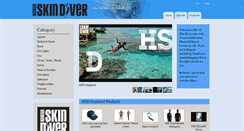 Desktop Screenshot of hawaiiskindiver.com